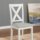 Furniture of America Anya 5 pc Dinette CM3476WH-T-5PK IMAGE 5