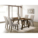  Furniture of America Mapleton Dining Table CM3484T IMAGE 3
