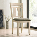  Furniture of America Jamestown Dining Table CM3487T-TABLE IMAGE 5