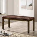  Furniture of America Garnett CM3490BN Bench IMAGE 1