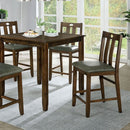  Furniture of America Brinley 5 pc Counter Height Dinette CM3717PT-5PK IMAGE 1