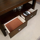  Furniture of America Lordello Counter Height Dining Table CM3730PT-TABLE IMAGE 6