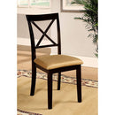  Furniture of America Square Melbourne Dining Table CM3838DK-T IMAGE 5