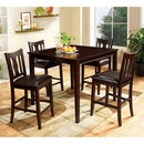  Furniture of America West Creek 5 pc Counter Height Dinette CM3888PT-5PK IMAGE 4
