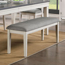  Furniture of America Lakeshore Bench CM3909BN IMAGE 1