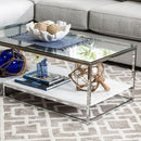  Furniture of America Vendi Coffee Table CM4231WH-C IMAGE 1
