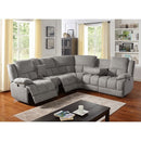  Furniture of America Lynette Reclining Fabric Sectional CM6345-SECT IMAGE 3