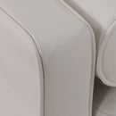 Furniture of America Horgen Stationary Leatherette Sofa CM6452WH-SF IMAGE 3