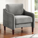  Furniture of America Kassel Stationary Fabric Chair CM6496GY-CH IMAGE 1