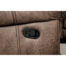  Furniture of America Celia Reclining Leather Look Sofa CM6583-SF IMAGE 6