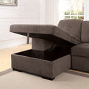  Furniture of America Jamiya Fabric Sectional CM6959GY-SECT IMAGE 4