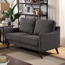  Furniture of America Maxime Stationary Fabric Loveseat CM6971GY-LV IMAGE 1
