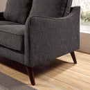  Furniture of America Maxime Stationary Fabric Loveseat CM6971GY-LV IMAGE 3