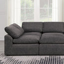  Furniture of America Joel Fabric Sofabed CM6974GY-SLEEPER IMAGE 2