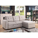  Furniture of America Jacob Fabric Sectional CM6985LG-SECT IMAGE 2