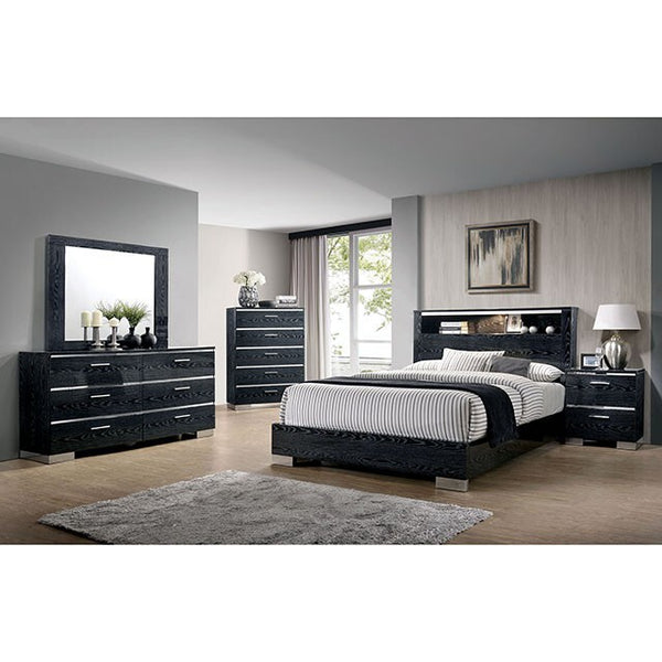 Furniture of America Carlie Dresser Mirror CM7049BK-M IMAGE 1