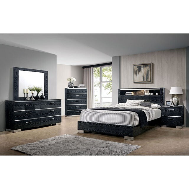 Furniture of America Carlie Dresser Mirror CM7049BK-M IMAGE 1