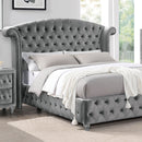  Furniture of America Zohar King Bed CM7130GY-EK-BED IMAGE 1