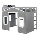  Furniture of America Kids Beds Loft Bed CM7132GY-F-BED IMAGE 2