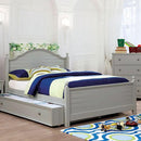  Furniture of America Diane Full Poster Bed CM7158GY-F-BED-VN IMAGE 1