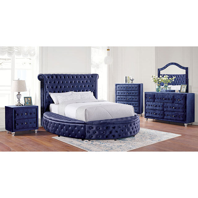 Furniture of America Delilah California King Bed CM7177BL-CK-BED IMAGE 2