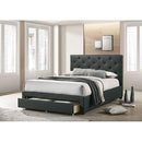  Furniture of America Sybella CM7218DG-EK-BED E.King Bed IMAGE 2