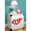  Furniture of America Power Racer Kids Nightstand CM7261WH-N IMAGE 1