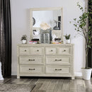  Furniture of America Tywyn 6-Drawer Dresser CM7365WH-D IMAGE 1