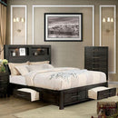  Furniture of America Karla CM7500GY-CK-BED Cal.King Bed IMAGE 1