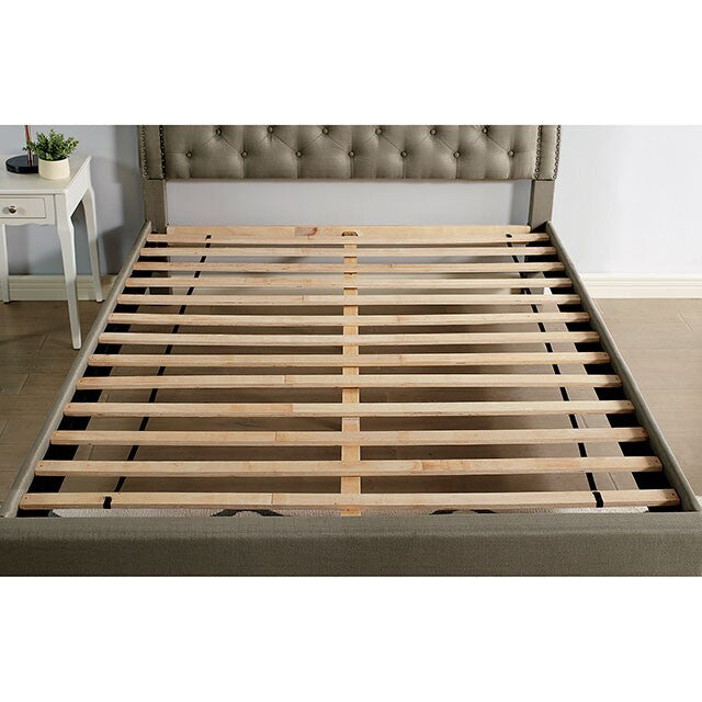 Furniture of America Aubree King Bed CM7537GY-EK-BED IMAGE 5