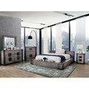  Furniture of America Janeiro California King Bed CM7628GY-CK-BED IMAGE 2