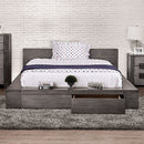  Furniture of America Janeiro King Bed CM7629GY-EK-BED IMAGE 1