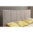  Furniture of America Ennis Twin Upholstered Platform Bed CM7678BG-T-BED-VN IMAGE 3