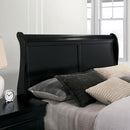  Furniture of America Louis Philippe King Sleigh Bed CM7966BK-EK-BED IMAGE 4