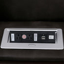 Furniture of America Amirah Reclining Fabric Sofa CM9903-SF IMAGE 2