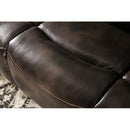 Furniture of America Barclay Power Reclining Leather Look Sofa CM9906-SF IMAGE 3