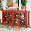  Furniture of America Accent Cabinets Cabinets EM-AC093RD IMAGE 1