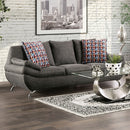  Furniture of America Sarnen Stationary Sofa EM6721DG-SF IMAGE 1