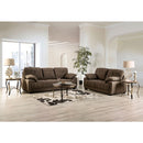  Furniture of America Canby Stationary Fabric Sofa EM6722BR-SF IMAGE 2
