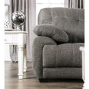  Furniture of America Canby Stationary Fabric Sofa EM6722DG-SF IMAGE 5