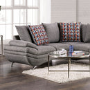  Furniture of America Reinach Fabric Sectional EM6751GY-SECT IMAGE 2
