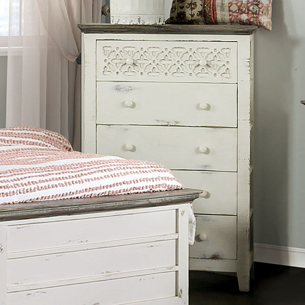 Furniture of America Myrtlemoore 5-Drawer Chest EM7079IV-C IMAGE 1