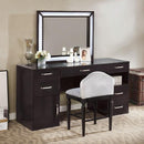 Furniture of America Vickie FOA-DK5684DG-PK Vanity Set IMAGE 1