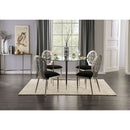  Furniture of America Round Abner Dining Table FOA3743T-TABLE IMAGE 2