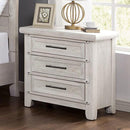  Furniture of America Shawnette 3-Drawer Nightstand FOA7924N IMAGE 1