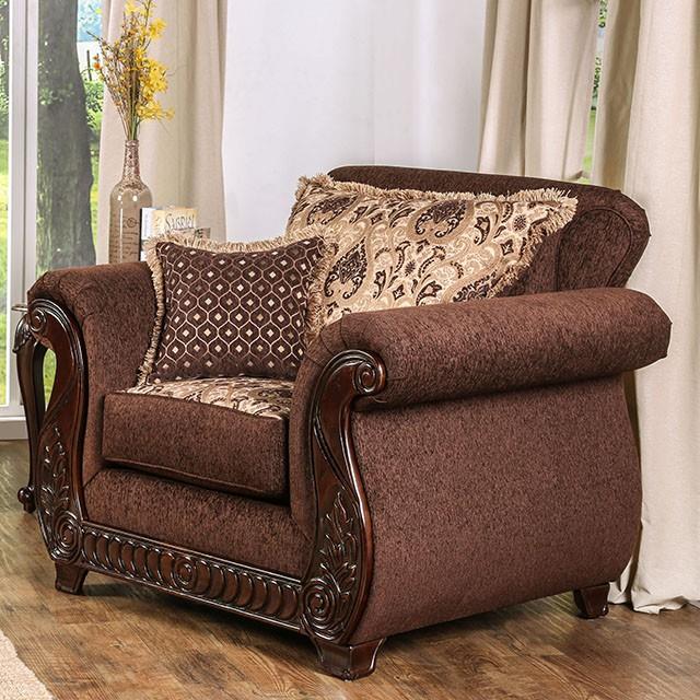 Furniture of America Tabitha Stationary Chair SM6109-CH IMAGE 3