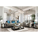  Furniture of America Mott Stationary Fabric Sofa SM6155-SF IMAGE 2