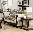  Furniture of America Caldiran Stationary Fabric Loveseat SM6426-LV IMAGE 1