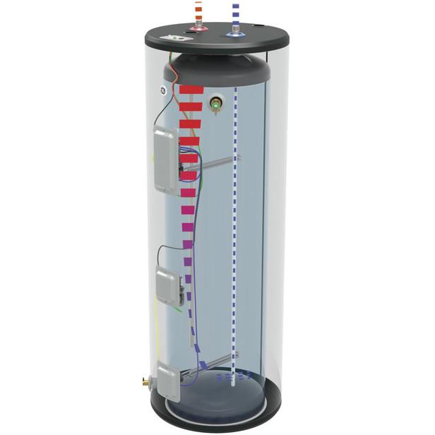 GE 40 Gallon Tall Residential Electric Water Heater GE40T08BAM IMAGE 2