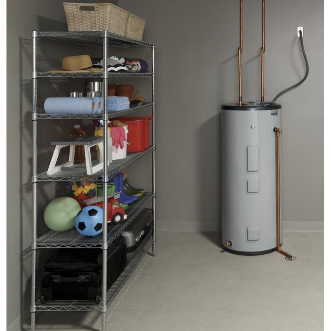 GE 40 Gallon Short Residential Electric Water Heater GE40S10BAM IMAGE 3
